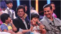sa re ga ma pa lil champs, shah rukh khan, akshay kumar, shah rukh khan sa re ga ma pa pics, akshay kumar sa re ga ma pa pics