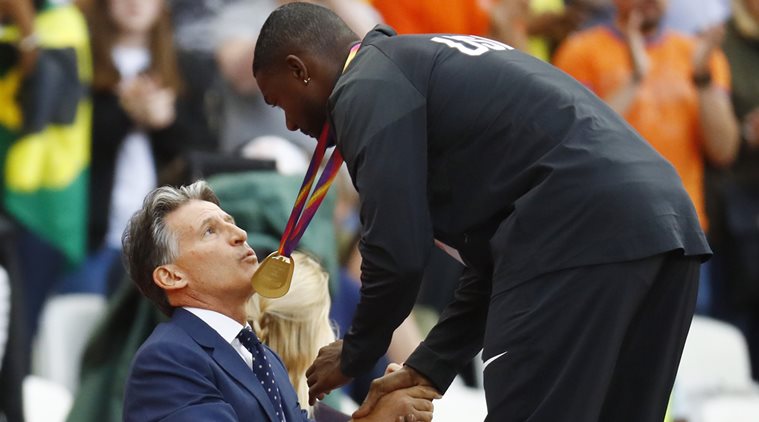 Justin Gatlin, IAAF, Sebastian Coe, BBC
