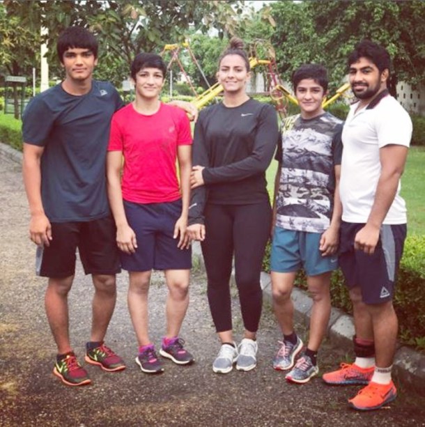 Indian Women wrestling, Geeta Phogat, Range Rover, wrestling, Geeta Phogat wrestling, indian express