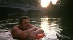 Tired of traffic jams, this man in Munich SWIMS to work daily!
