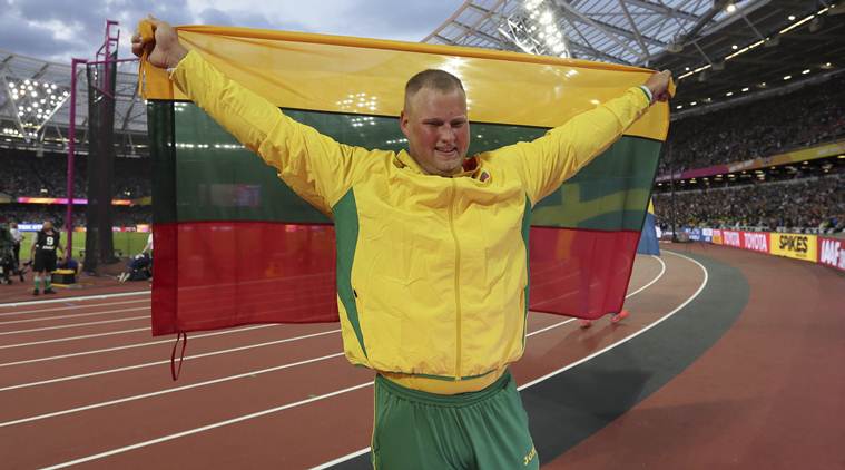 athletics world championships, london athletics championships, Andrius Gudzius