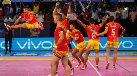Pro Kabaddi 2017: Gujarat Fortunegiants thump Telugu Titans 29-19; Haryana Steelers-Tamil Thalaivas play out 25-25 tie
