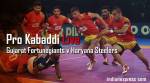 Pro Kabaddi 2017 Live Score, Gujarat Fortunegiants vs Haryana Steelers: Gujarat 7 – 9 Haryana in Nagpur