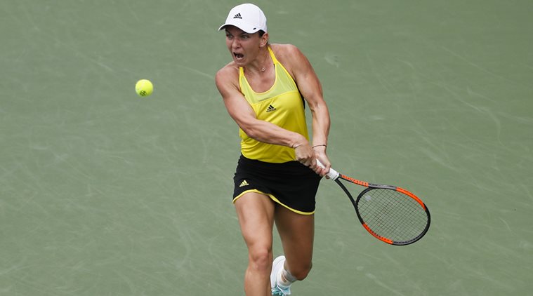 Simona Halep, Anastasija Sevastova, Cincinnati Open, Cincinnati Open news, sports new, tennis, Indian Express