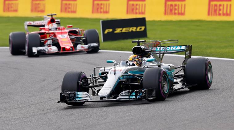 Lewis hamilton, Sebastian Vettel, Belgian GP, Belgian Grand Prix, Motor Sports, Sports news, indian Express