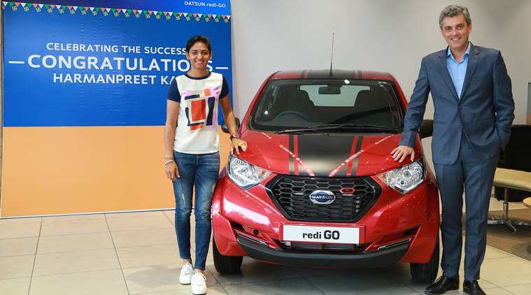 Harmanpreet Kaur, Harmanpreet Kaur 171, harmanpreet kaur car, icc women world cup, women world cup gifts, Cricket news, Indian Express