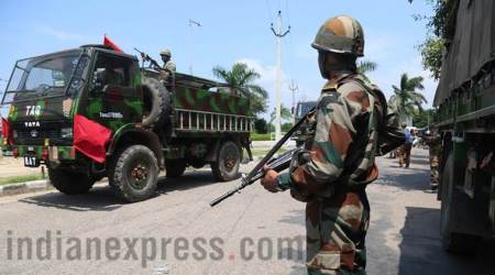 A day after Dera violence: Army monitoring areas around CBI court in Panchkula