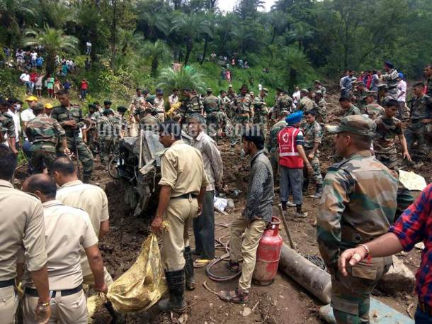 Himachal landslide,Mandi landslide, landslide in mandi, landslide in Himachal Pradesh