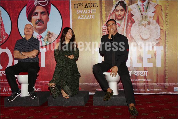 Toilet: Ek Prem Katha, BHUMI PEDNEKAR Toilet: Ek Prem Katha, bhumi pednekar upcoming movies, bhumi akshay movie