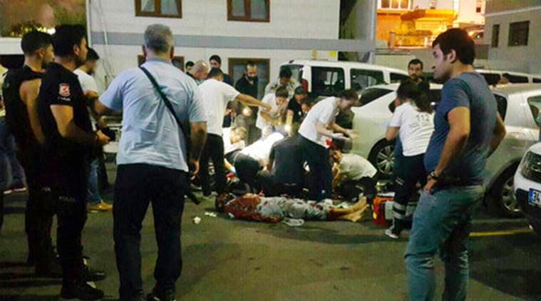 Turkey policeman stabbed, Turkey policeman, Turkey Police Station Attacked, Turkey Police Station, Turkey, IS Suspect, IS, Islamic State, World News, Latest World News, Indian Express, Indian Express News 