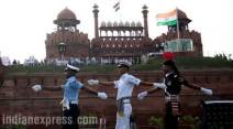 independence day 2017, dress rehearsal, independence day photos, i day images, independence day images, i day dress rehearsal photos, independence day celebrations, red fort, independence day parade, swatantrata diwas, indian express