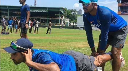 India vs Sri Lanka: Team India limber up for second Test, see pics
