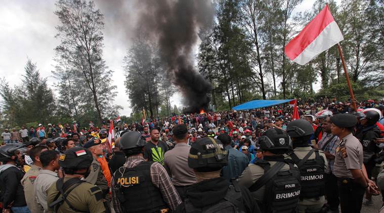 Freeport, Freeport protest, Freeport Indonesia, Freeport Indonesia protest, US mining, Freeport McMoran, latest world news