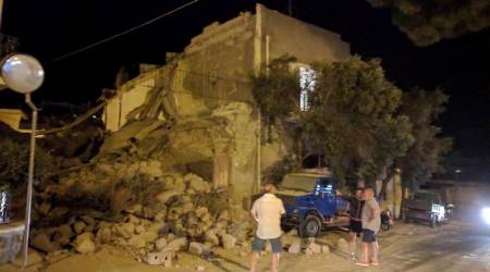 Two dead, children trapped after quake hits Italian holiday island of Ischia