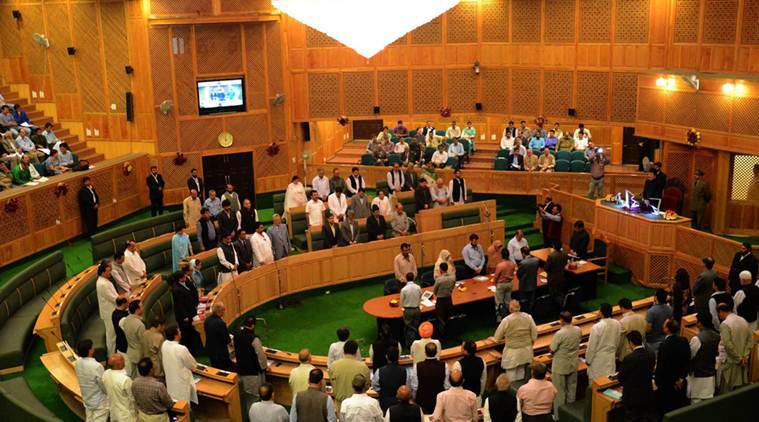 NC, Congress MLAs stage walkout from J&K House over power issue