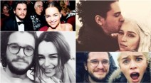 jon snow, daenerys targaryen, game of thrones season 7, kit harington, emilia clarke,