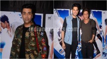 karan johar, sidharth malhotra, shah rukh khan, srk sidharth, karan sidharth