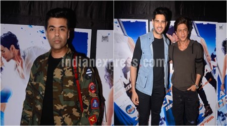 A Gentleman: Shah Rukh Khan, Karan Johar and others attend screening of Sidharth Malhotra film