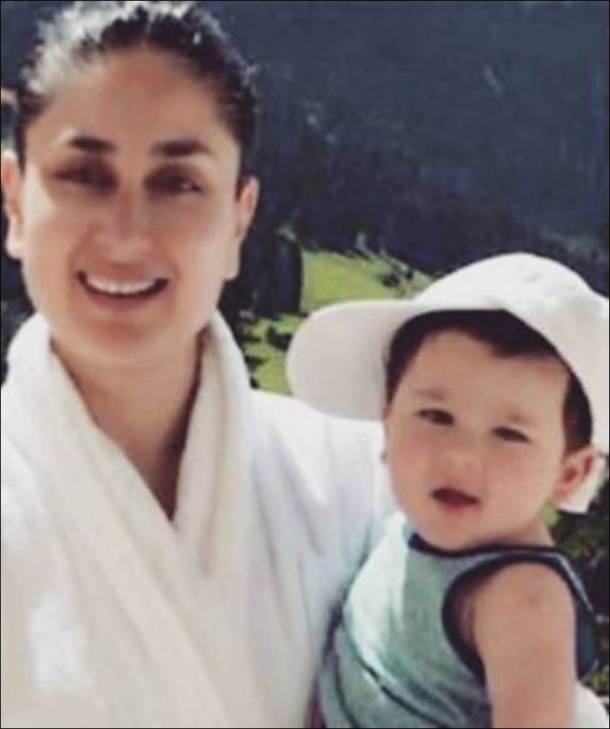 kareena kapoor switzerland, kareena kapoor taimur photos, taimur switzerland photos, kareena taimur images