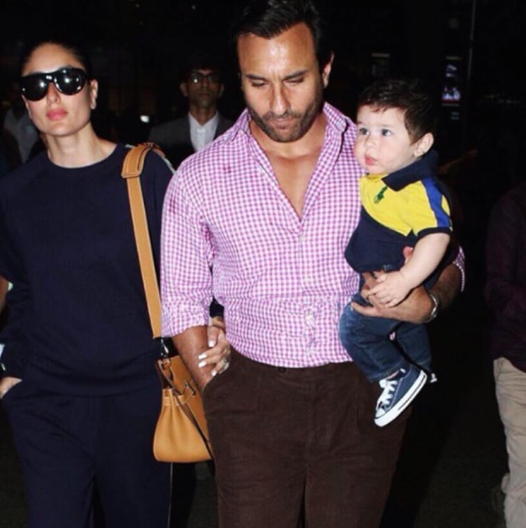 Taimur Ali Khan, Kareena Kapoor Khan, Saif Ali Khan, saif kareena taimur vacation, saif kareena taimur photos