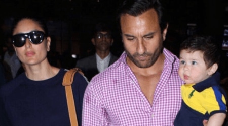 Kareena Kapoor Khan, Saif Ali Khan's family vacation is over, and they are back home with baby Taimur. See photos