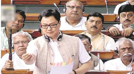 Maximum communal violence-related incidents in Opposition-ruled states, says Kiren Rijiju