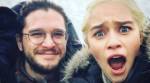 Game of Thrones: Emilia Clarke and Kit Harrigton share a selfie from the sets, and he still has not bend…