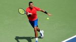 WATCH: Nick Kyrgios practices with fan on Twitter request