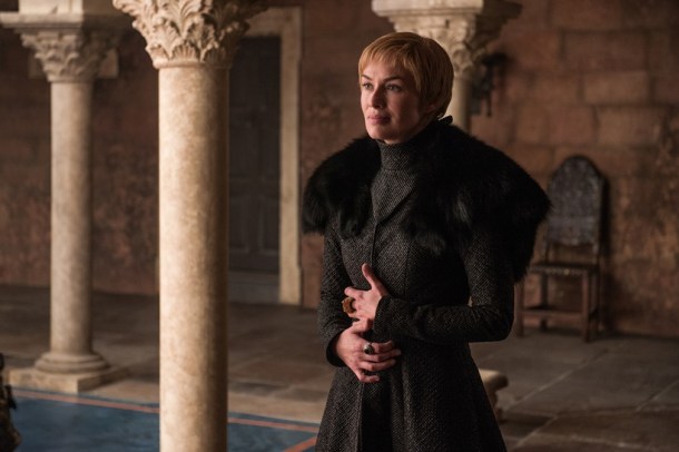 game of thrones, game of thrones season 7, game of thrones episode 7, cersei lannister, lena headey