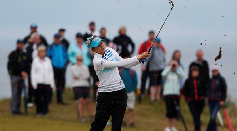 Lexi Thompson, Sandra Gal, Kris Tamulis, Brickyard Crossing