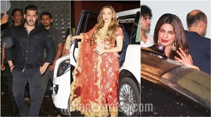 Salman Khan, Iulia Vantur, Priyanka Chopra and Aahana Pandey attend Arpita Khan’s Ganesh Chaturthi celebration