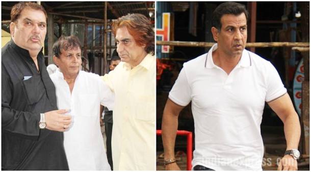 Inder Kumar, Inder Kumar prayer meet, inder kumar dead, Ronit Roy, Raza Murad, Sunil Pal, Vindu Dara Singh, Inder Kumar films, entertainment photos, indian express