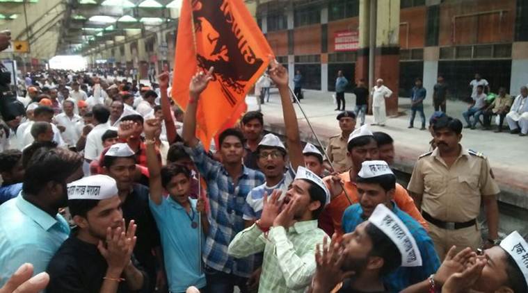 maratha krantri morcha, maratha protest, marathas in mumbai, maratha reservation, maratha silent protest, maratha silent rally, maratha protest mumbai, maratha community demands, devendra fadnavis, maharashtra, latest news, india news, indian express