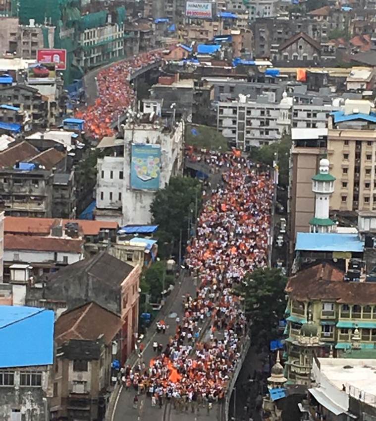 maratha kranti morcha, maratha morcha mumbai, Maratha morcha, maratah protests, Mumbai maratha rally, maratha reservation, maratha