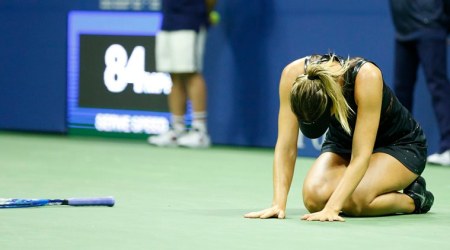US Open 2017: Maria Sharapova sparkles on return to grand slam stage