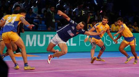 Pro Kabaddi 2017: Super Meraj Sheykh raids Tamil Thalaivas, wins it for Dabang Delhi