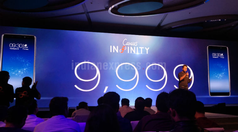 Micromax Canvas Infinity, Micromax Canvas Infinity launch in India, Micromax Canvas Infinity price in India,