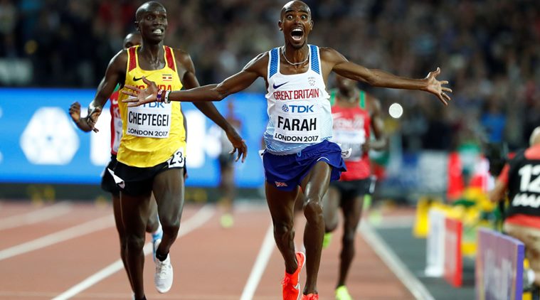 World Athletics Championships, Mo Farah, Paul Tanui, Kenya