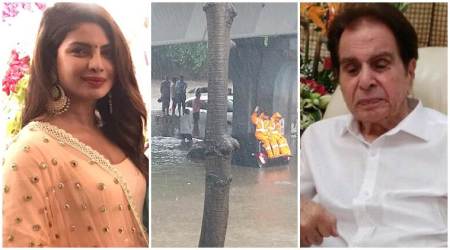Mumbai rains: Dilip Kumar to Priyanka Chopra, celebs ask fans to stay safe. See photos, videos