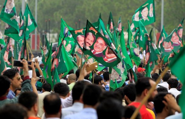 Nawaz Sharif, former Pakistan Prime Minister, Nawaz Sharif rally, Pakistan elections, pakistan news