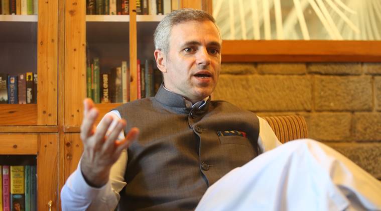 Omar Abdullah, J&K Former Chief Minister Omar Abdullah, Jammu and Kashmir Former Chief Minister Omar Abdullah, Article 35A, Jammu and Kashmir, Article 370, India News, Indian Express, Indian Express News