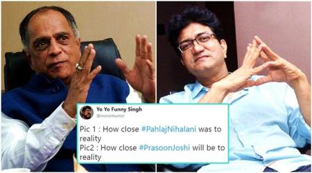 ‘Pahlaj Nihalani sacked’: Twitterati celebrate Prasoon Joshi’s entry with hilarious memes