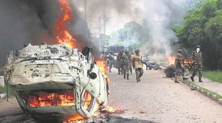 Firsthand account: ‘We could only watch helplessly as the flames consumed our vehicles’