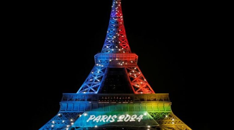 Emmanuel Macron, Olympics 2024, Paris Olympics 2024, Paris Olympics, Summer Olympics 2024, Thomas Bach, IOC, olympics news, sports news, indian express