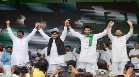RJD rally in Patna: Senior opposition leaders come together for a ‘BJP-free’ India