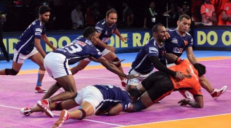 Pro Kabaddi 2017: U Mumba and UP Yoddha register wins