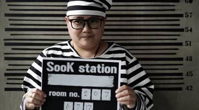 Experience life behind bars in Bangkok’s Sook Station hostel