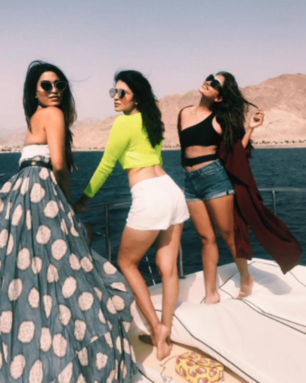 Kishwer Merchantt, Asha Negi, Pooja Gor, Pryanca Talukdar, who is Pryanca Talukdar, tv celebs bikini photos, tv celebs Jordan pictures, Jordan, Kishwer Merchantt bikini photos,