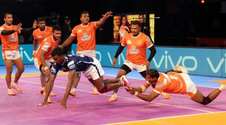 Rajesh Mondal steers Puneri Paltan to 26-21 win against Dabang Delhi