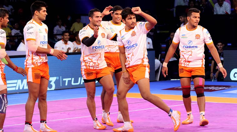 Puneri Paltan, Pro Kabaddi 2017, PKL season 5, Pune vs Bengal, Sandeep Narwal, Deepak niwas Hooda, Kabaddi news, Indian Express